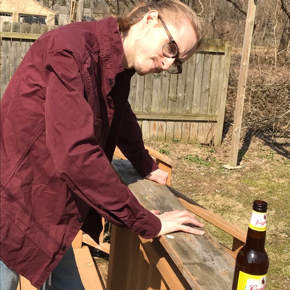 Goodfellow button up M - Picture 3 of 7